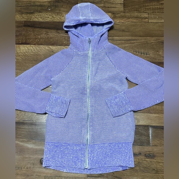 Ivivva Purple Knit Sweater Size 10 - Picture 1 of 4